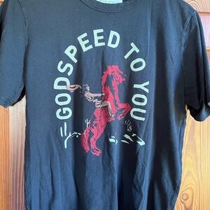 imogene + willie Black and Red Graphic Tee